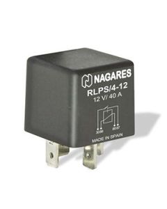 Nagares RLPS 40A N/O 12Vdc Plugin